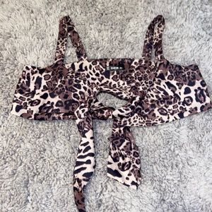 Cheetah crop top!